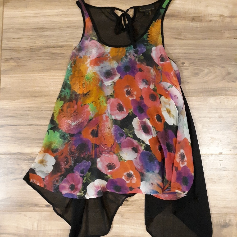 Jean's By Buffalo David Bitton Sheer Top.